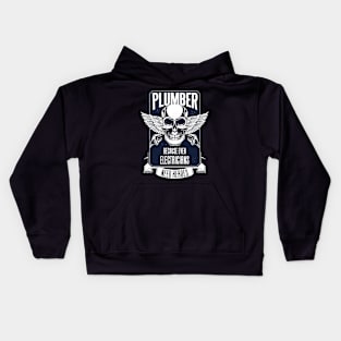 Plumber Because Even Electricians Kids Hoodie